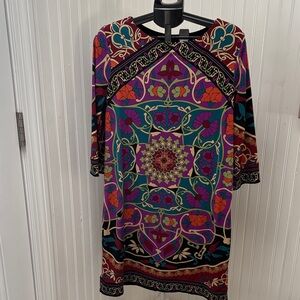 Nicole by Nicole Miller Colorful Dress